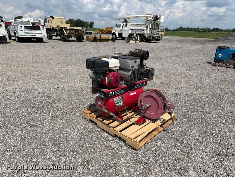 image for item EO8621 3 in 1 Welder Generator Compressor 