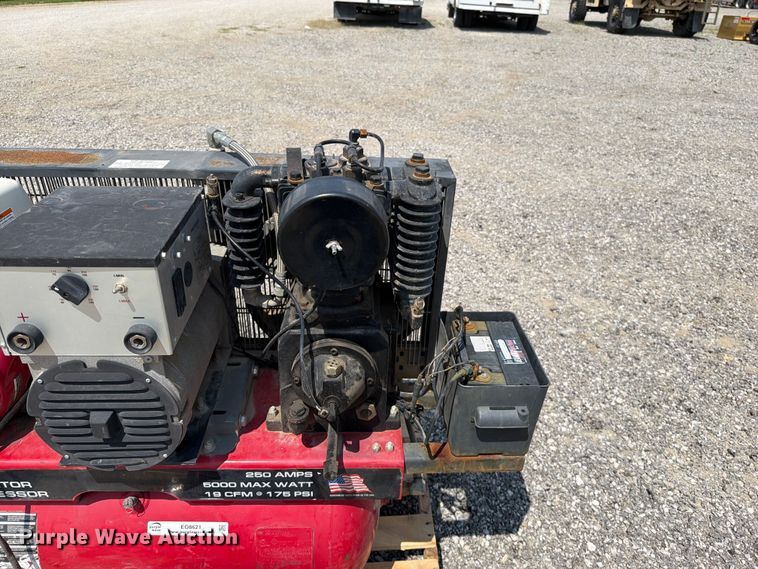 image for item EO8621 3 in 1 Welder Generator Compressor 