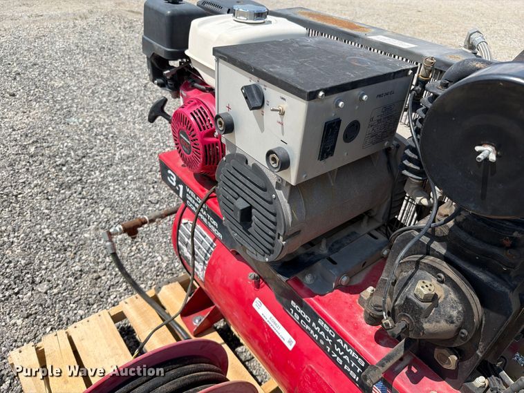 image for item EO8621 3 in 1 Welder Generator Compressor 