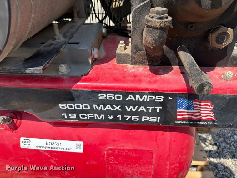 image for item EO8621 3 in 1 Welder Generator Compressor 