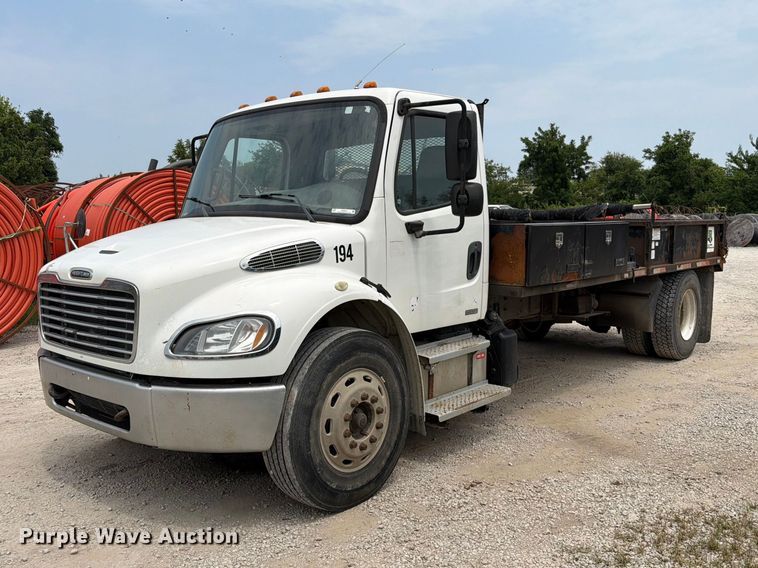 2012 Freightliner Business Class M2 dump flatbed truck