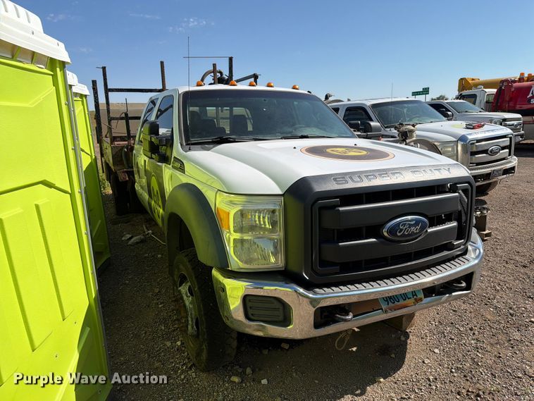 image for item ER1895 2013 Ford F550 vacuum truck