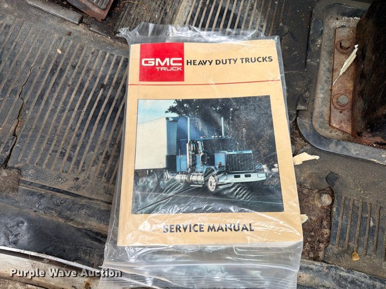 image for item ER1918 1988 GMC General under bridge inspection truck