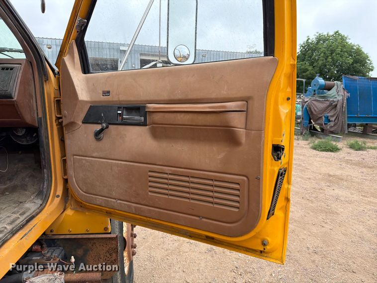 image for item ER1919 1991 GMC C7 digger derrick truck