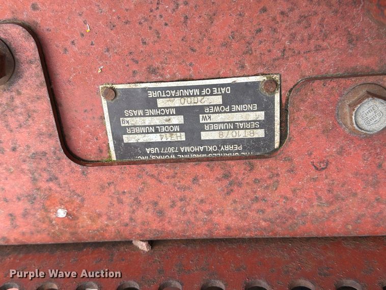 image for item ER1925 1999 Ditch Witch 3700DD trencher