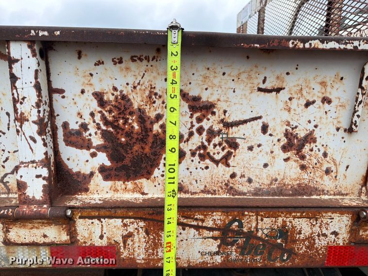 image for item ER1927 1986 Ford C800 dump truck