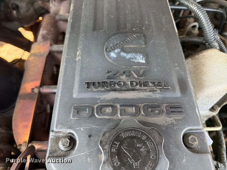 image for item ER1937 2005 Dodge Ram 3500 Ext. Cab utility bed pickup truck