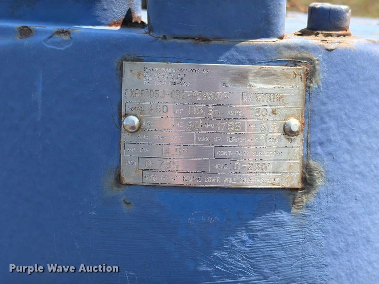 image for item ER1959 0 (2) Sulzer XFP105J-CB2-PE860/4 pumps