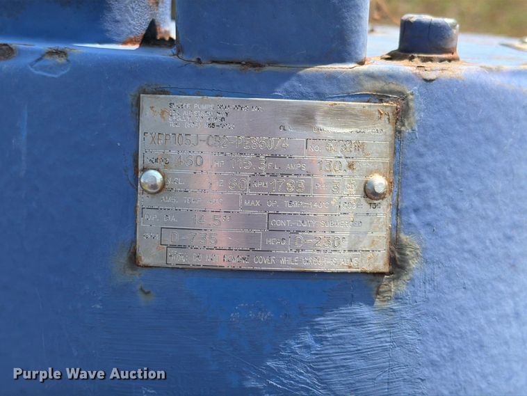 image for item ER1959 0 (2) Sulzer XFP105J-CB2-PE860/4 pumps
