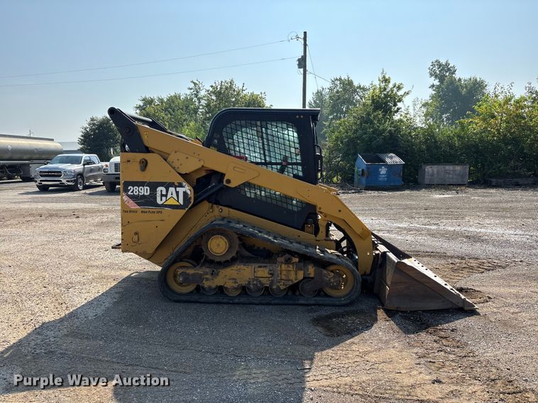 image for item ER3162 2018 Caterpillar 289D tracked skid steer loader