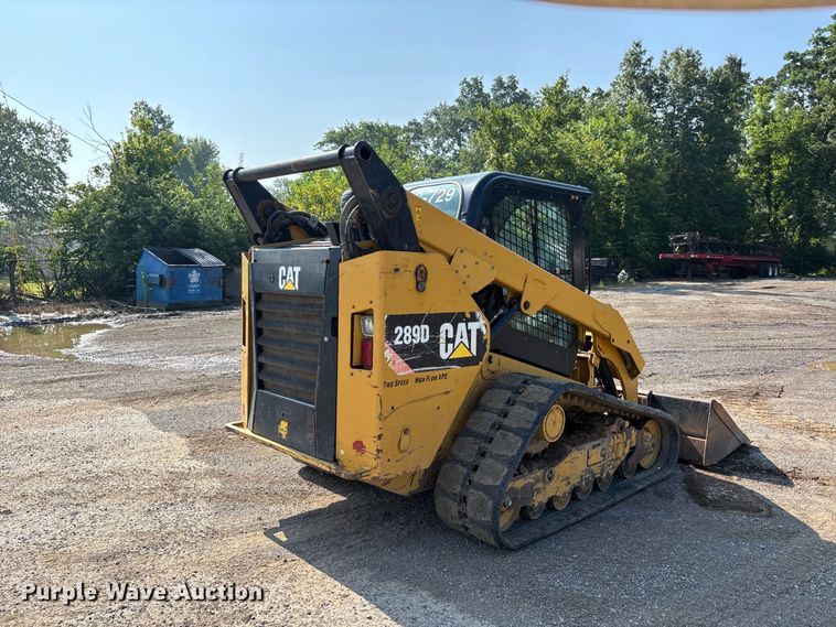 image for item ER3162 2018 Caterpillar 289D tracked skid steer loader