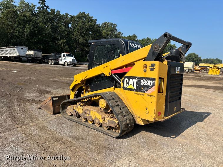 image for item ER3162 2018 Caterpillar 289D tracked skid steer loader