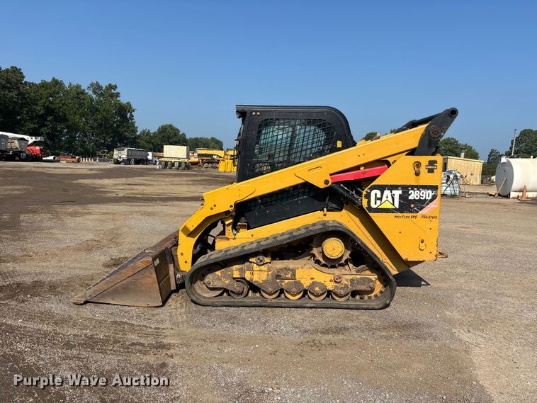 image for item ER3162 2018 Caterpillar 289D tracked skid steer loader