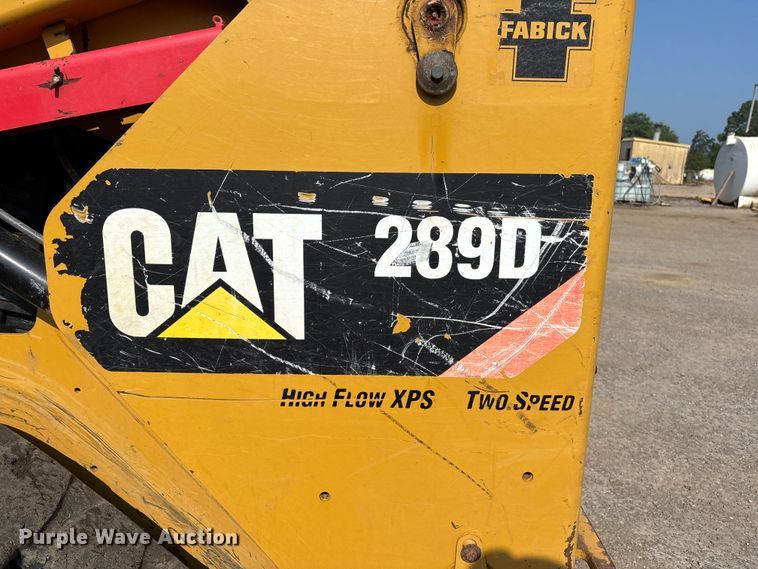 image for item ER3162 2018 Caterpillar 289D tracked skid steer loader