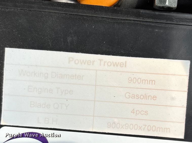 image for item ER3180 Loncin power trowel