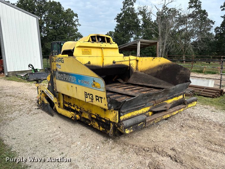 image for item ER3181 Bomag 813RT paver