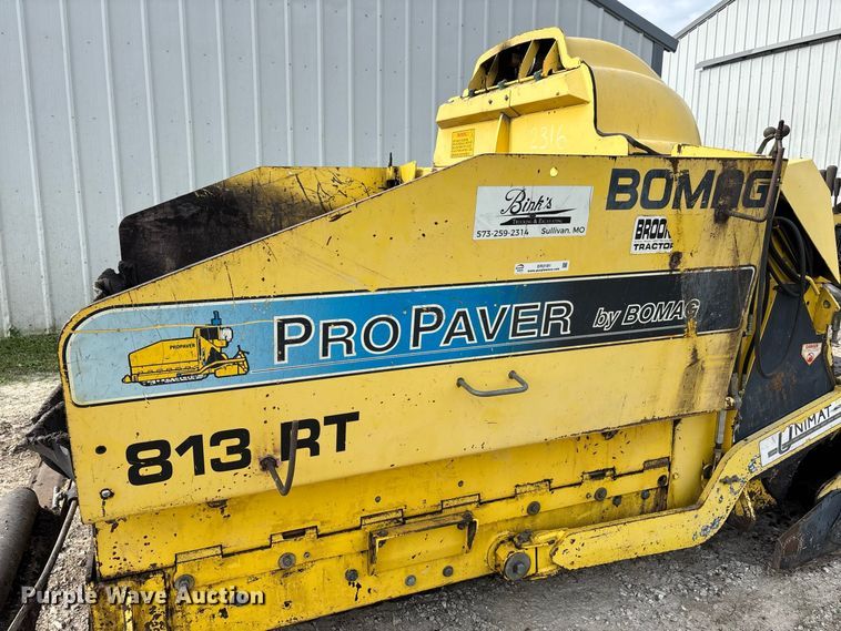 image for item ER3181 Bomag 813RT paver