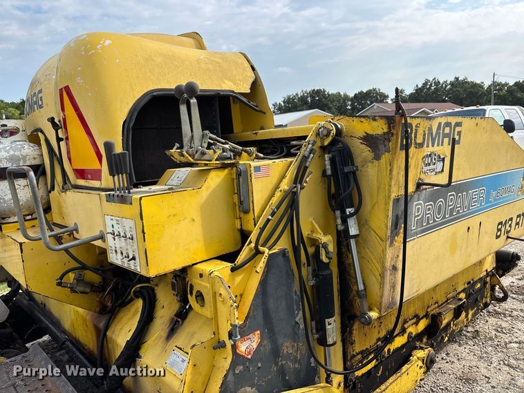 image for item ER3181 Bomag 813RT paver