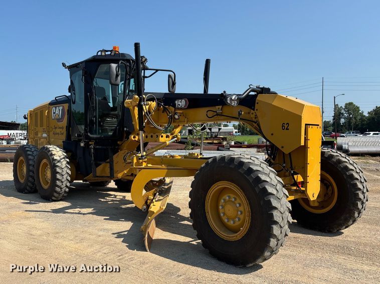 image for item ER3185 2020 Caterpillar 150 motor grader