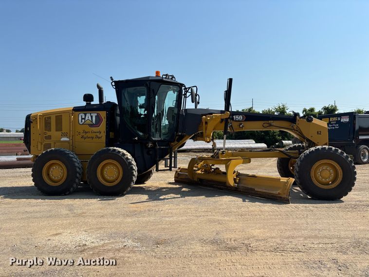 image for item ER3185 2020 Caterpillar 150 motor grader