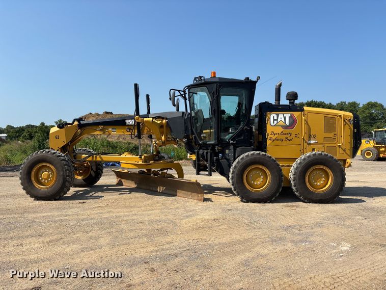 image for item ER3185 2020 Caterpillar 150 motor grader