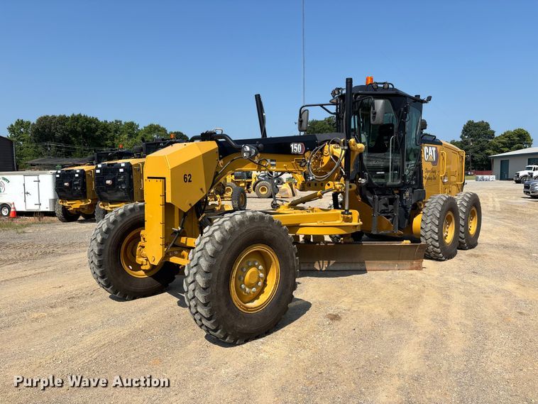 image for item ER3185 2020 Caterpillar 150 motor grader