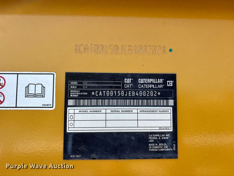 image for item ER3185 2020 Caterpillar 150 motor grader