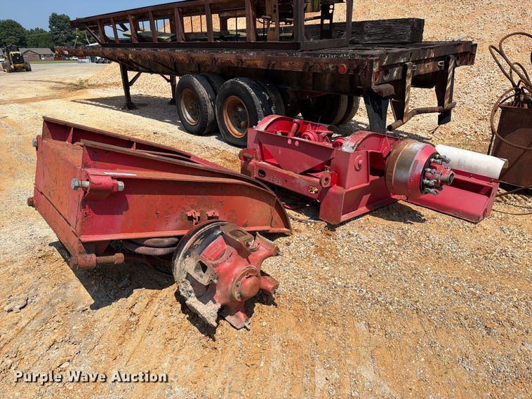 (2) IMT F22HTIME lowboy rear flip axles