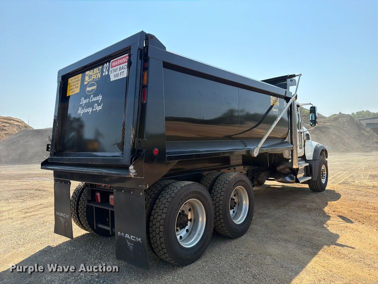 image for item ER3196 2026 Mack Granite dump truck