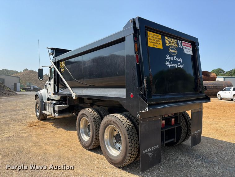 image for item ER3196 2026 Mack Granite dump truck