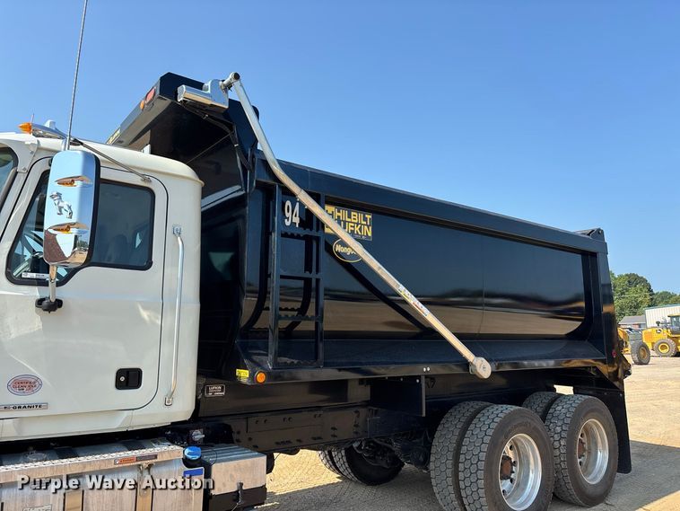 image for item ER3198 2026 Mack Granite dump truck