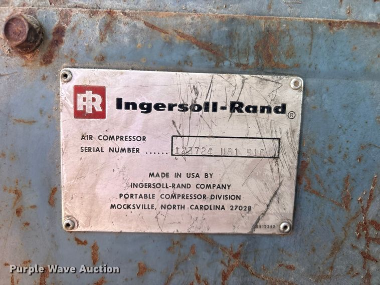 image for item ER3203 Ingersoll Rand Spirit-Flo 100 air compressor