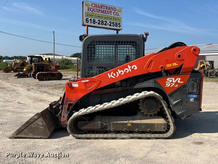 image for item ER3207 2024 Kubota SVL97-2 tracked skid steer loader