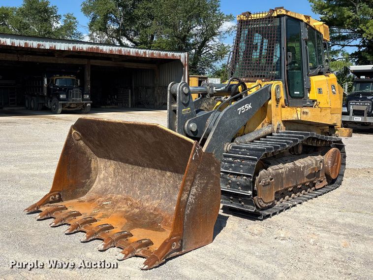 2014 John Deere 755K track loader