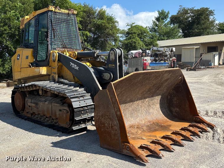 image for item ER3209 2014 John Deere 755K track loader