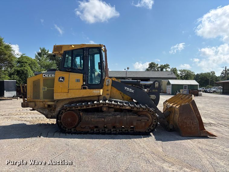 image for item ER3209 2014 John Deere 755K track loader
