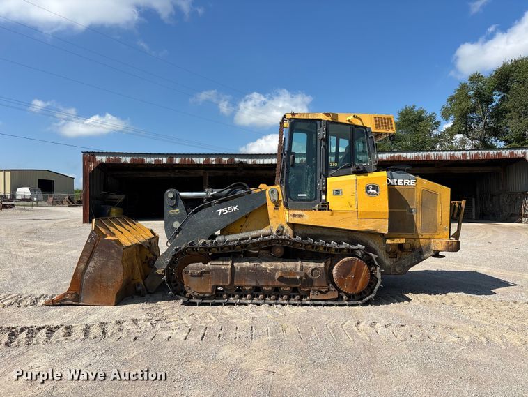 image for item ER3209 2014 John Deere 755K track loader