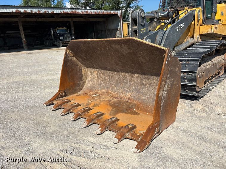 image for item ER3209 2014 John Deere 755K track loader
