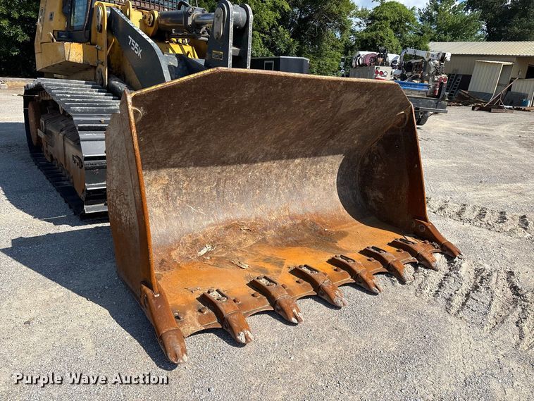 image for item ER3209 2014 John Deere 755K track loader