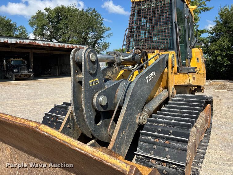 image for item ER3209 2014 John Deere 755K track loader