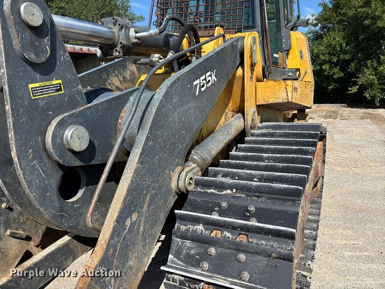 image for item ER3209 2014 John Deere 755K track loader