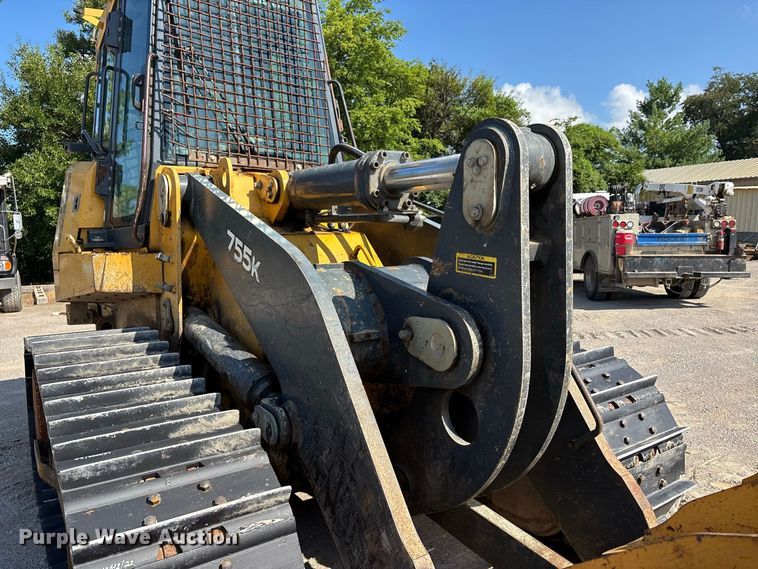 image for item ER3209 2014 John Deere 755K track loader