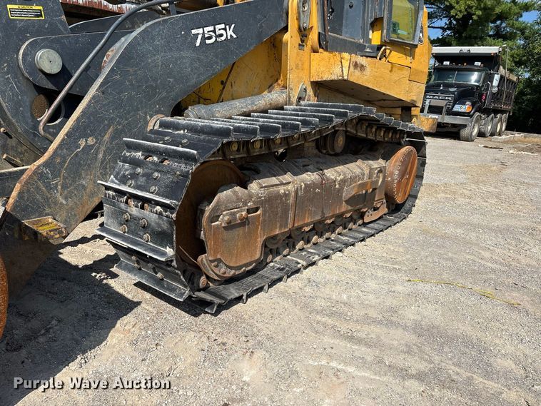 image for item ER3209 2014 John Deere 755K track loader