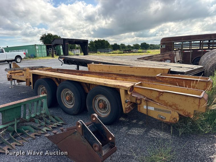 image for item ET0117 1983 Belshe T-2 equipment trailer