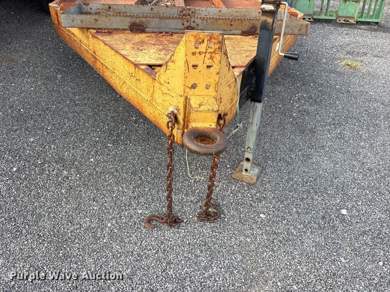 image for item ET0117 1983 Belshe T-2 equipment trailer