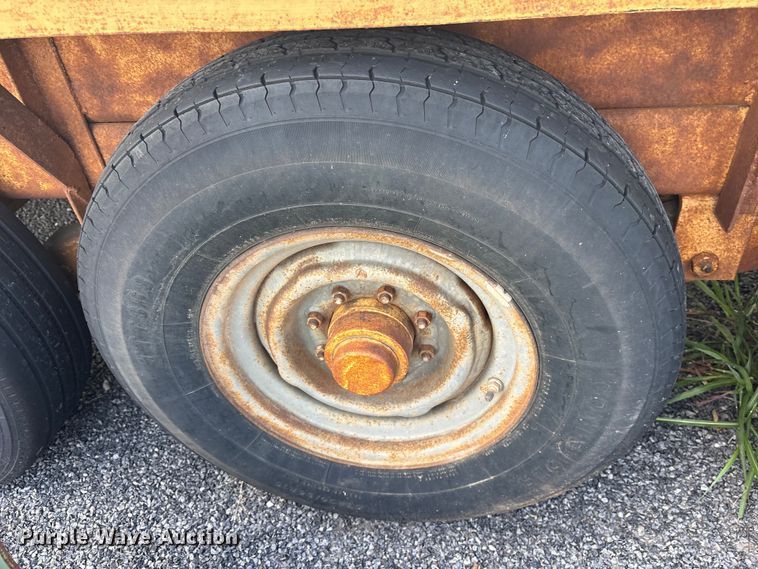 image for item ET0117 1983 Belshe T-2 equipment trailer