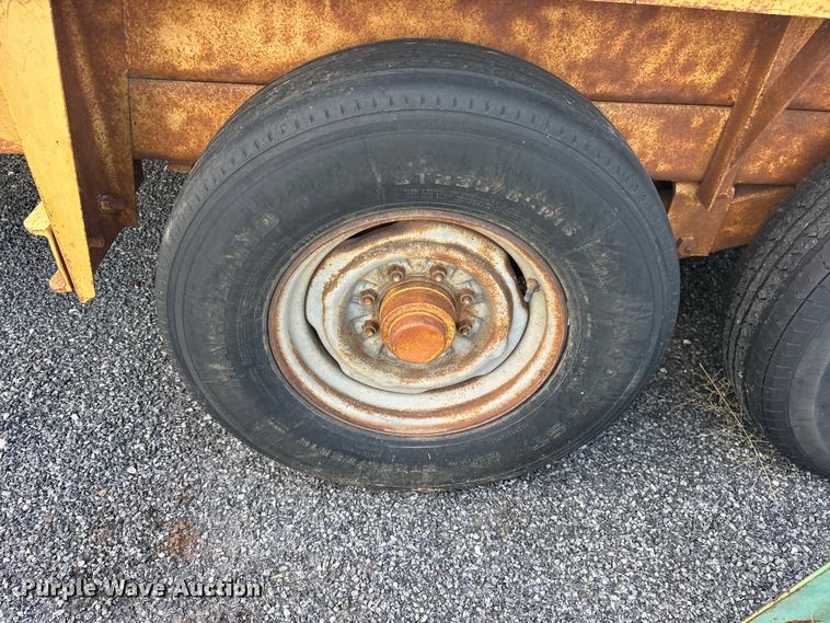 image for item ET0117 1983 Belshe T-2 equipment trailer