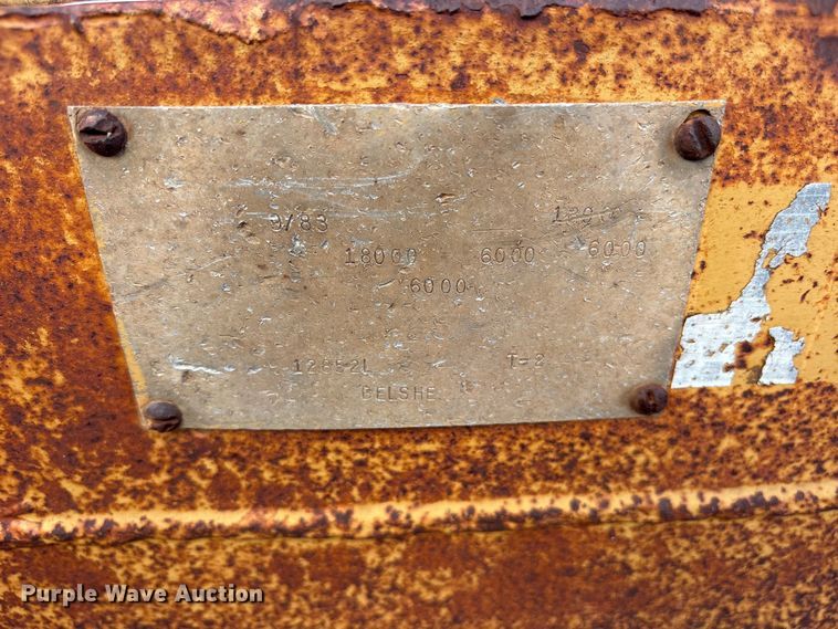 image for item ET0117 1983 Belshe T-2 equipment trailer
