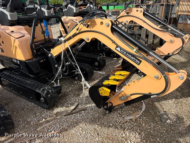 image for item ET0149 2024 Erie EM15 mini excavator