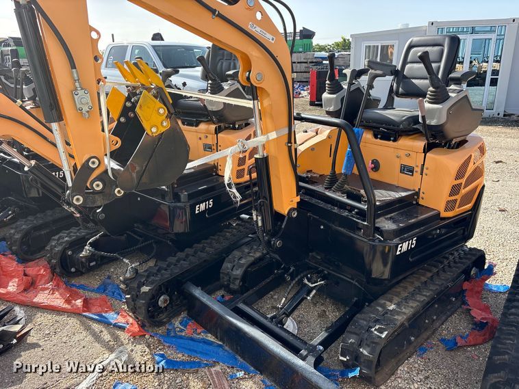 image for item ET0151 2024 Erie EM15 mini excavator